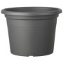 DEROMA Pot de fleurs rond Day R anthracite - Coloris gris anthracite - 50cm