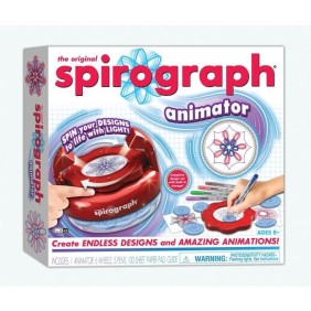 Jouet créatif - SILVERLIT - SPIROGRAPH - Effets de lumiere rotatifs - Enfant 8 ans et plus