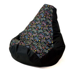 Pouf GO GIFT Noir 140 x 100...