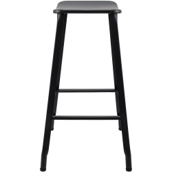 Tabouret de bar Pivoine noir