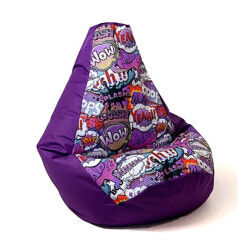 Pouf GO GIFT Pourpre 140 x...