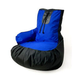Pouf GO GIFT Bleu Noir...