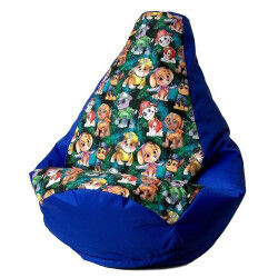 Pouf GO GIFT Bleu Oxford...