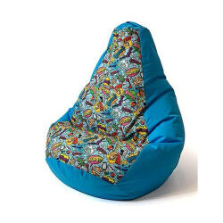 Pouf GO GIFT Bleu 140 x 100...