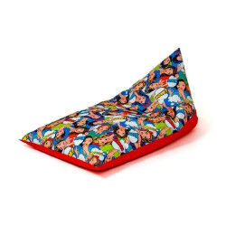 Pouf GO GIFT Rouge Oxford...