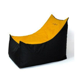 Pouf GO GIFT Noir Orange...