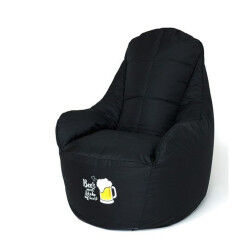 Pouf GO GIFT Noir Oxford...