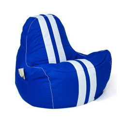 Pouf GO GIFT Bleu Blanc...
