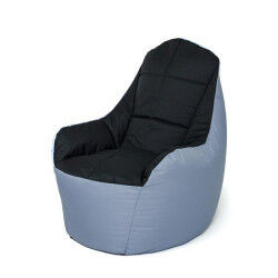 Pouf GO GIFT Noir Gris...