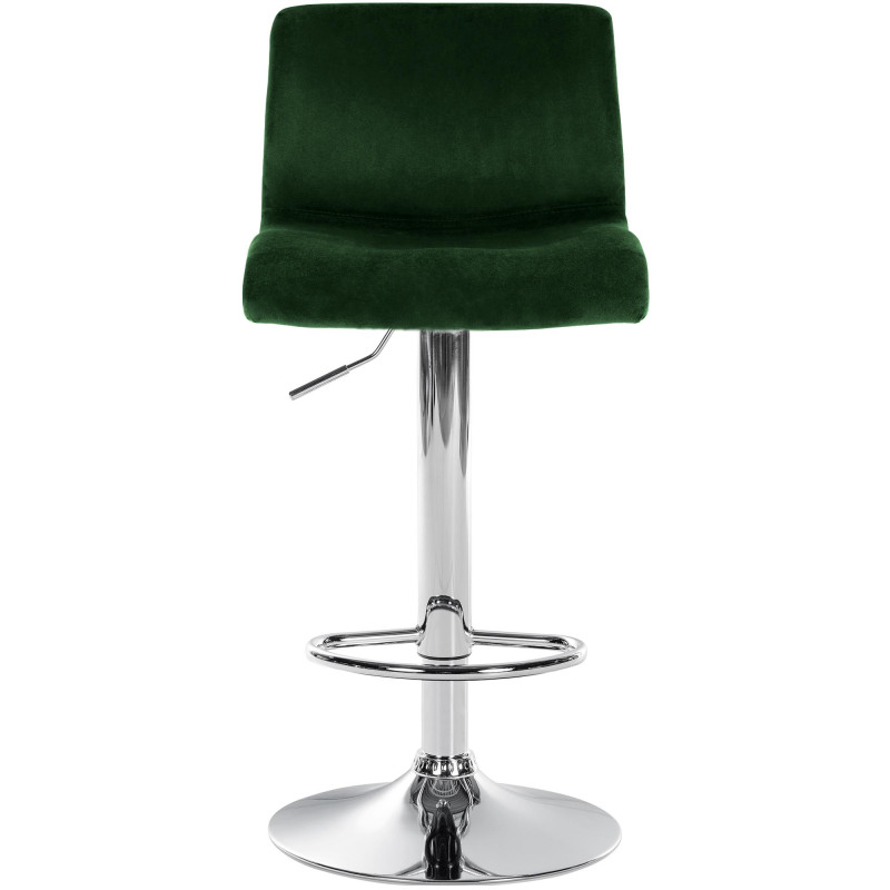 Tabouret de bar Hoover Velvet C vert