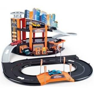 Garage Majorette - MAJORETTE - MAJO GARAGE MOTOR CITY PLUS - Multifonctions - 1 voiture incluse