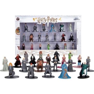 Figurines Harry Potter - Coffret de 20 figurines en métal - Marque SMOBY - Pour enfants des 3 ans