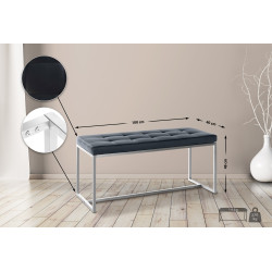 Banc Barci noir