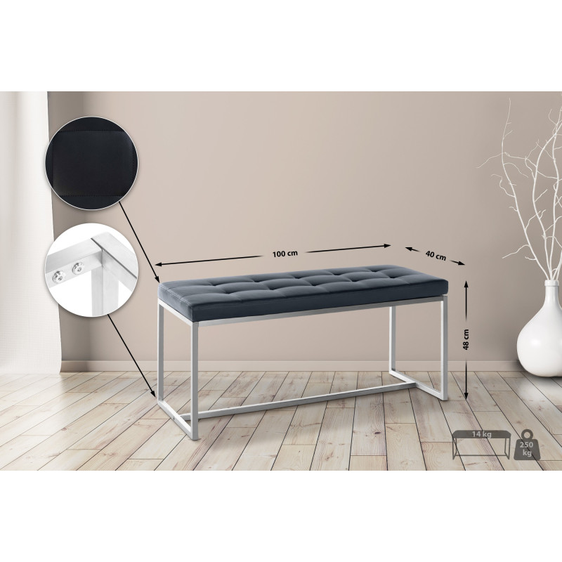 Banc Barci noir