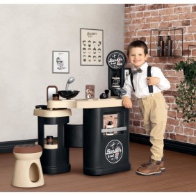 Smoby Barber & cut - Barber Shop - 19 accessoires inclus - des 3 ans