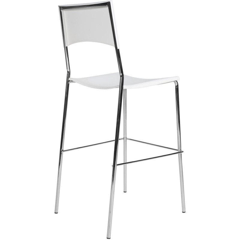 Tabouret de bar Genoa blanc