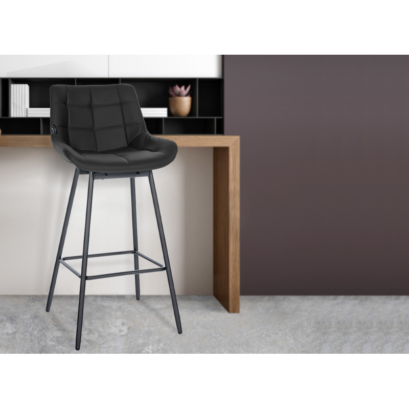 4er Set Barhocker Weston Schwenkbar Kunstleder