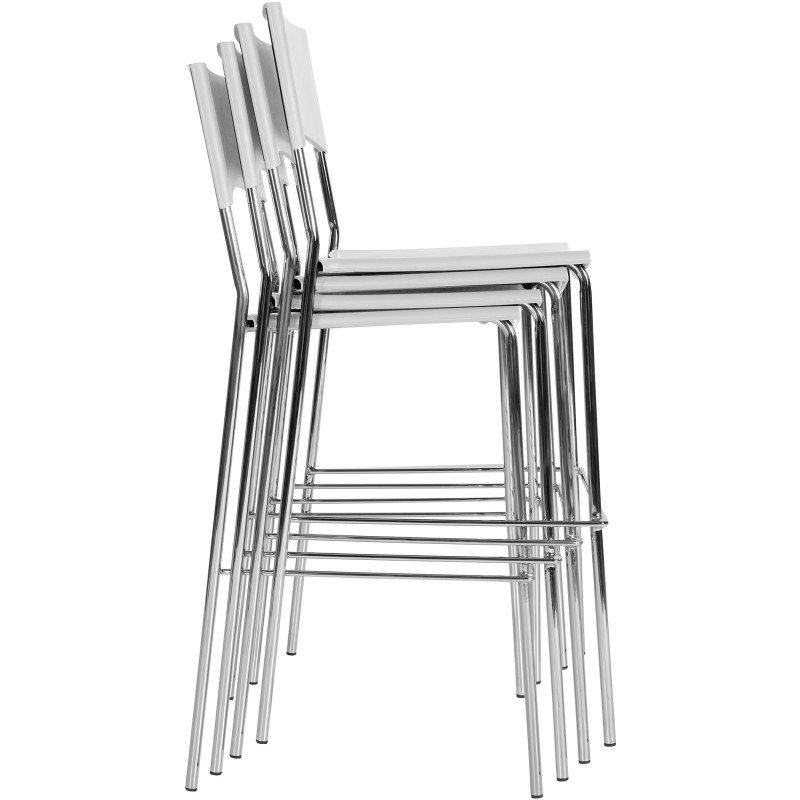 Tabouret de bar Genoa blanc