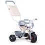 SMOBY - Tricycle évolutif pour bébé Be Fun Confort - Structure métal - Bleu