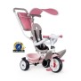 Tricycle évolutif enfant Smoby Balade Plus - Rose