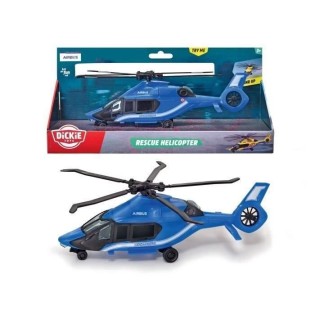 Hélicoptere Gendarmerie Airbus 23cm - Dickie - Roues Libres - Bleu - Mixte - Des 3 Ans