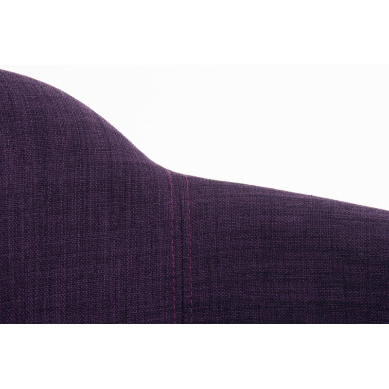 Chaise de salle à manger Magnus tissu violet