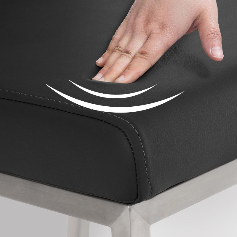 Chaise de salle à manger Colmar noire