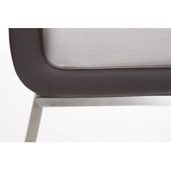 Chaise de salle à manger marron Colmar