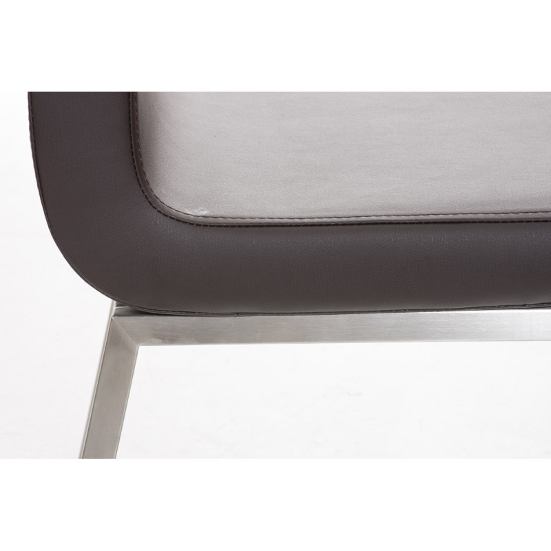 Chaise de salle à manger marron Colmar