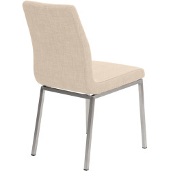 Chaise de salle à manger Colmar TISSU crème