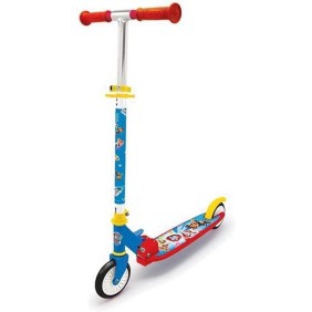 Smoby - Pat' Patrouille Patinette 2 roues - Pliable - Trottinette avec roues silencieuses