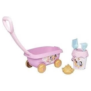 Smoby - Disney Princesses - Chariot de plage avec seau +accessoires -