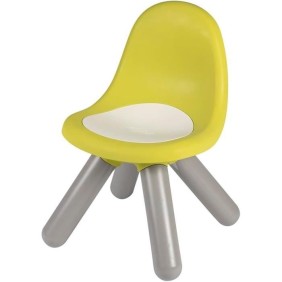 Smoby - Chaise enfant Verte - Extérieur et Intérieur - H27cm - Fabrication française