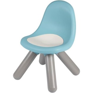 Smoby - Chaise enfant Bleue- Extérieur et Intérieur - H27cm - Fabrication française