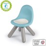 Smoby - Chaise enfant Bleue- Extérieur et Intérieur - H27cm - Fabrication française