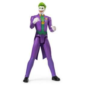 Figurine Joker 30 cm - Batman - SPIN MASTER - Figurine articulée grand format - Blanc