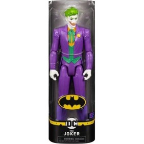 Figurine Joker 30 cm - Batman - SPIN MASTER - Figurine articulée grand format - Blanc