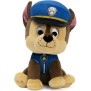 PAT PATROUILLE - PELUCHE 15 CM CHASE Paw Patrol Gund - 6058437 - peluche douce et lavable des 12 mois