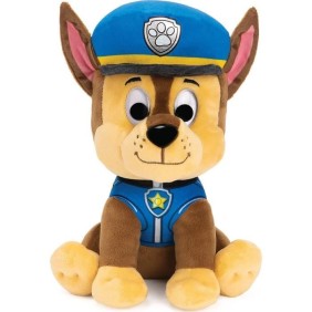 Peluche Chase la Pat' Patrouille - PAW PATROL - 25 cm - Mixte - Marron - Enfant