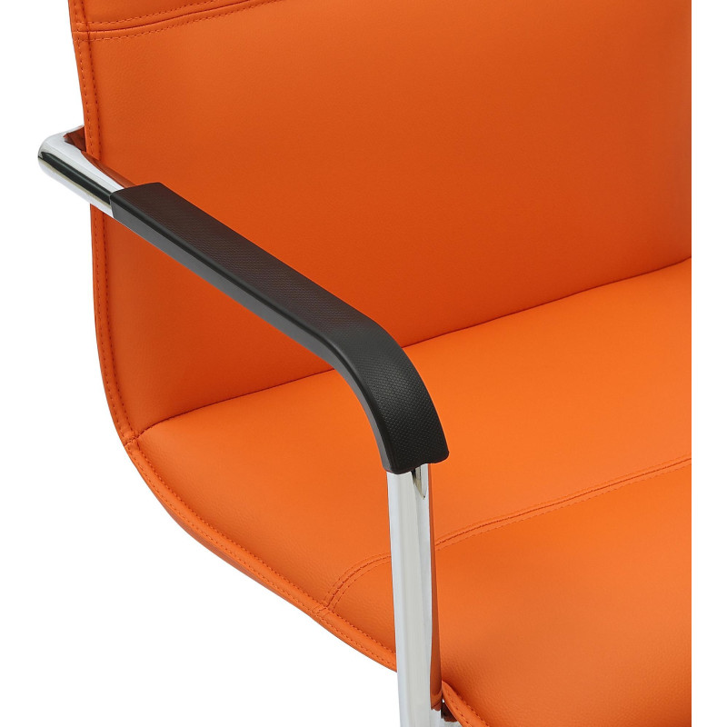 Chaise de salle à manger Seattle orange