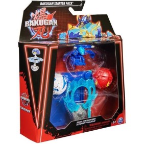 Starter Pack Bakugan - BAKUGAN - 2 Bakugan + 1 Bakugan Special Attack - Rouge