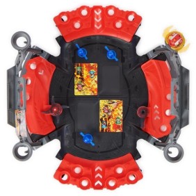 Arene de combat Bakugan - BAKUGAN - Plus de 50 cm de long - Avec Bakugan Special Attack, lanceur et cartes