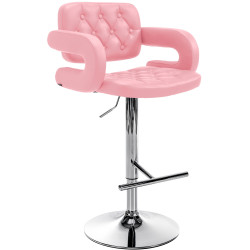Tabouret de bar Dublin C rose