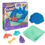 Kinetic Sand - Coffret Château Bac a Sable 454G - Sable Naturel pour Créations Solides et Colorées