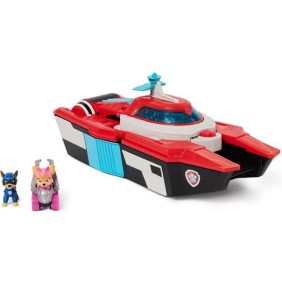 PAW PATROL - Quartier général marine - Pup Squad Stella - Jouet Naval pour Enfant des 3 ans