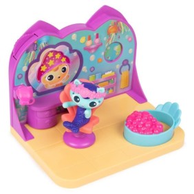 Playset Deluxe Le SPA - Gabby et la Maison Magique - 1 figurine chat et accessoires