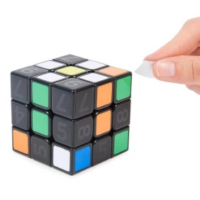 Rubik's Cube 3x3 Méthode simplifiée - RUBIK'S - Coach - Pédagogique - Multicolore - Garantie 2 ans