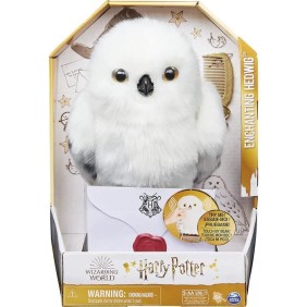 Harry Potter – Hedwige Enchantée – Peluche Interactive – Des 5 ans – 30cm