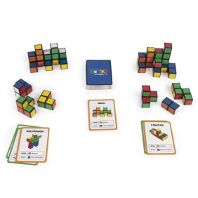 Rubik's Cube - Jeu de Rapidité - Rubik's Cube It - 54 Cartes Incluses - 1 a 2 Joueurs - Des 7 ans