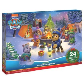 Calendrier de l'Avent Pat' Patrouille - PAW PATROL - 7 figurines de chiots - 3 ans et +